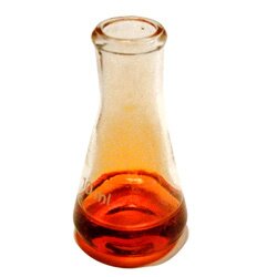 Bromine in beaker Bromine in beaker
